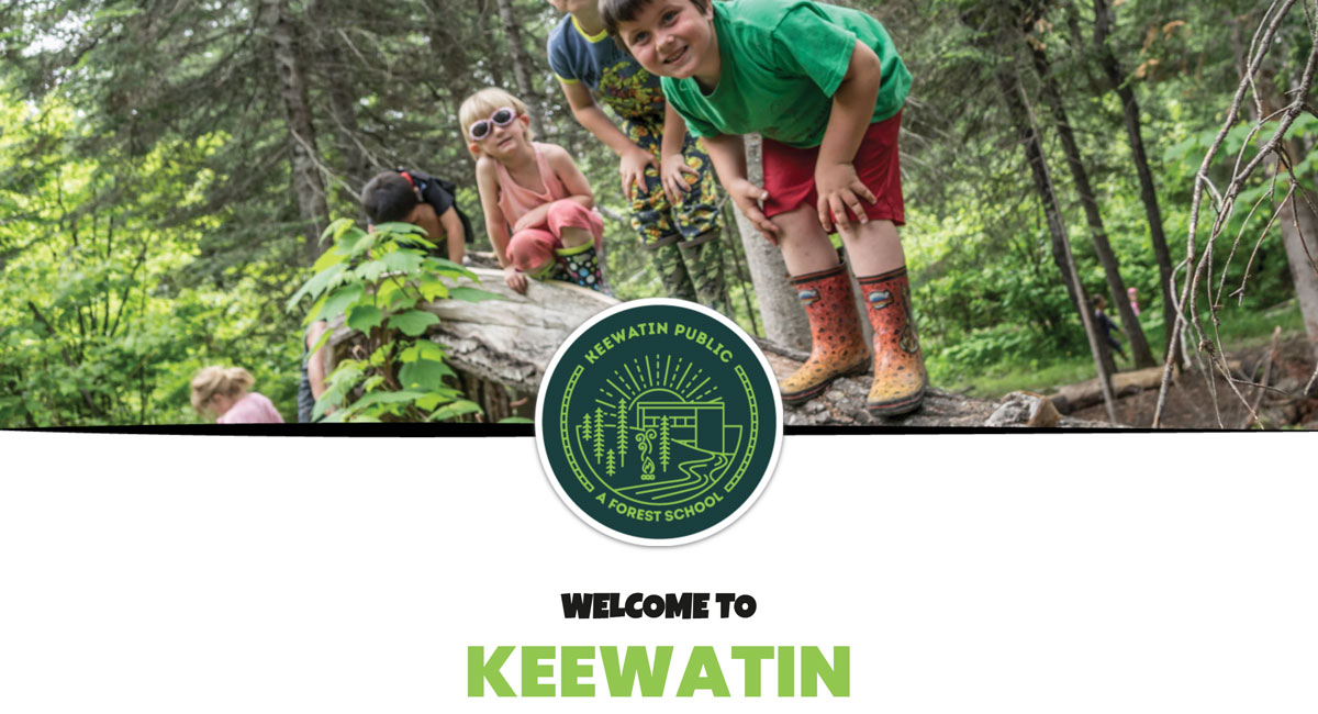 Forest School & More at Keewatin Public Kindergarten at KPDSB